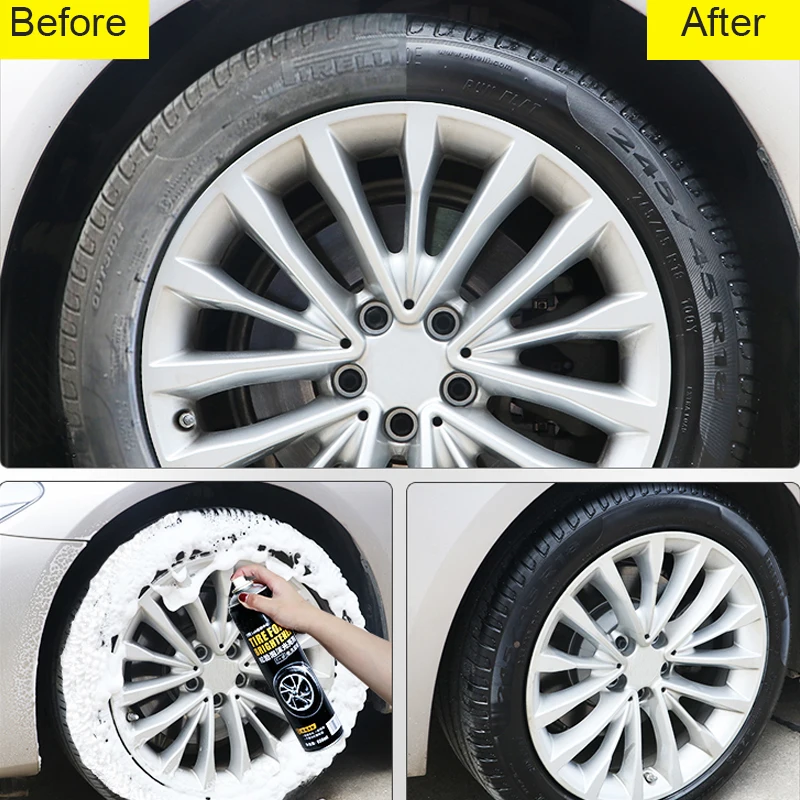 Car Tire Shine Brightener 650ml Wheel Type Gloss Spray Tire Polish Sealing Wax Coating Cleaner Car Wash External Accessories
Car Tire Shine Brightener 650ml Wheel Type Gloss Spray Tire Polish Sealing Wax Coating Cleaner Car Wash External Accessories