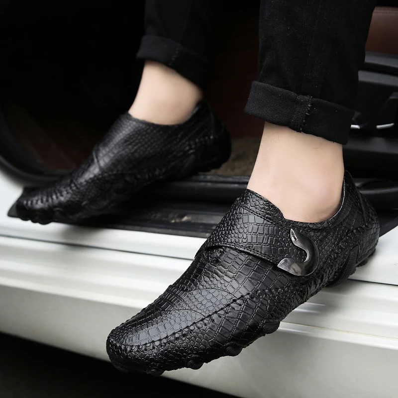 Genuine Leather Men Moccasins Slip on Soft Casual Loafers Handmade Leisure Shoes Breathable Flats Comfortable for Men Shoes
Genuine Leather Men Moccasins Slip on Soft Casual Loafers Handmade Leisure Shoes Breathable Flats Comfortable for Men Shoes