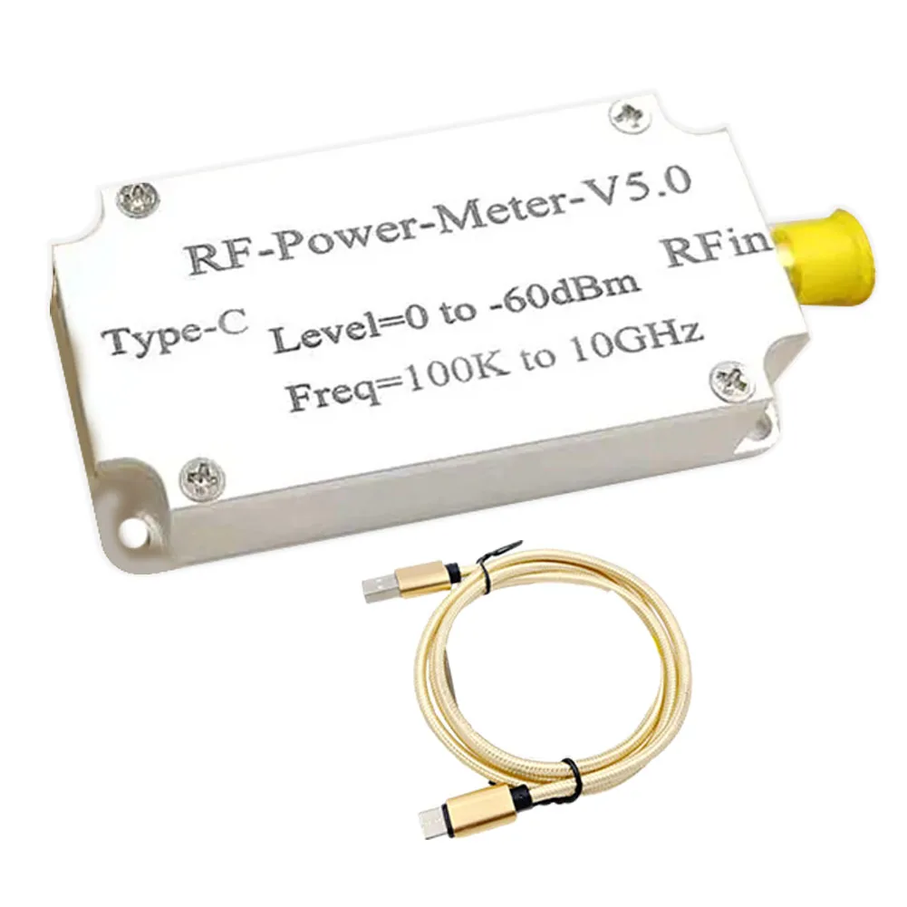 Advanced USB RF Power Meter for Interference Detection in Wireless Communication 100K10GHZ USB RF Power Meter V5
Advanced USB RF Power Meter for Interference Detection in Wireless Communication 100K10GHZ USB RF Power Meter V5