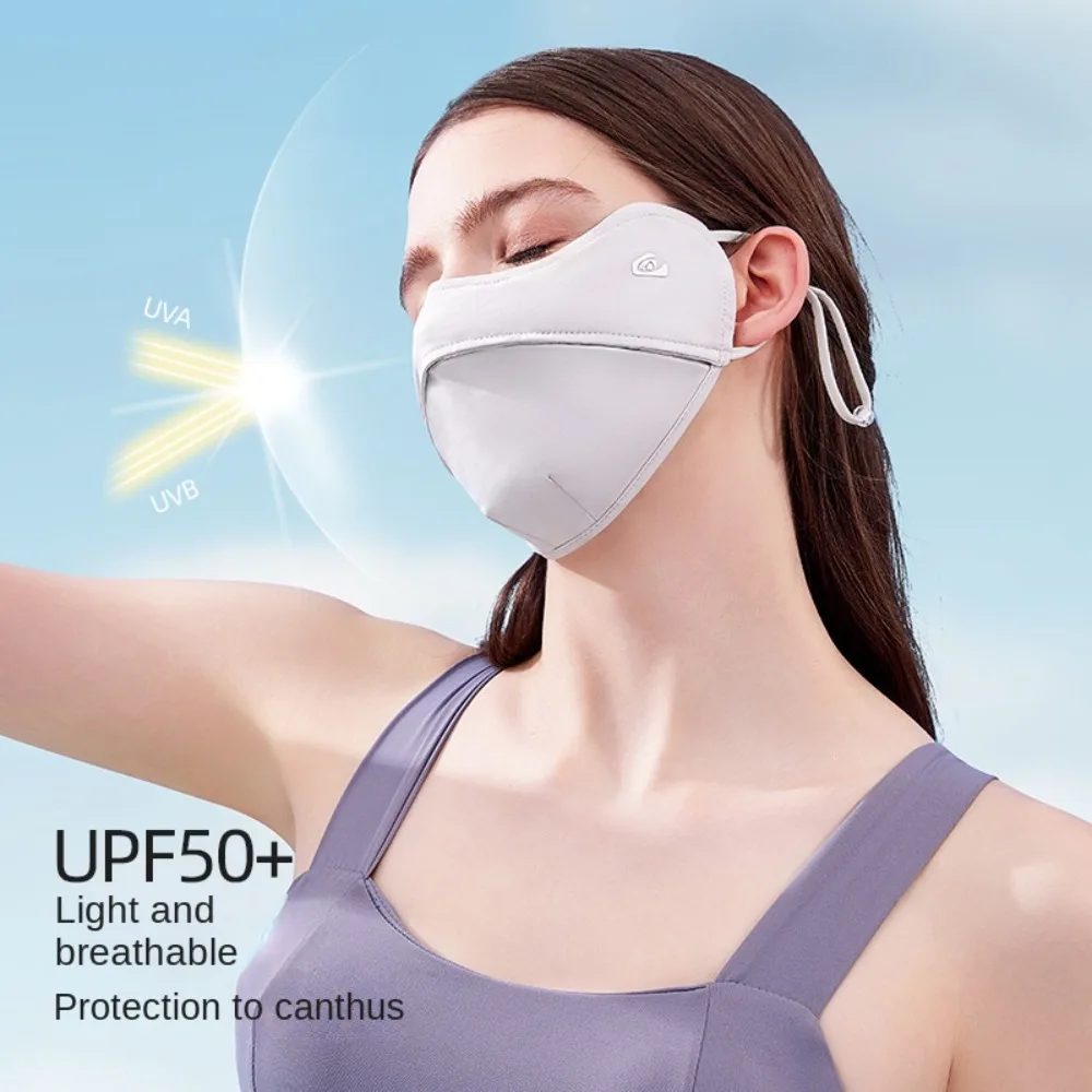 Solid Color Ice Silk Mask Summer Sunscreen Veil UV Protection Anti-uv Face Cover Face Scarves Face Mask Face Gini Mask Outdoor
Solid Color Ice Silk Mask Summer Sunscreen Veil UV Protection Anti-uv Face Cover Face Scarves Face Mask Face Gini Mask Outdoor