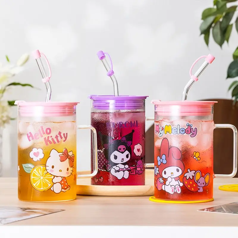 Hello Kitty Anime Kawaii Sanrio Glass Large Capacity Cover Drink Cup Cute Cinnamoroll My Melody Water Bottle Toys for Girls
Hello Kitty Anime Kawaii Sanrio Glass Large Capacity Cover Drink Cup Cute Cinnamoroll My Melody Water Bottle Toys for Girls
