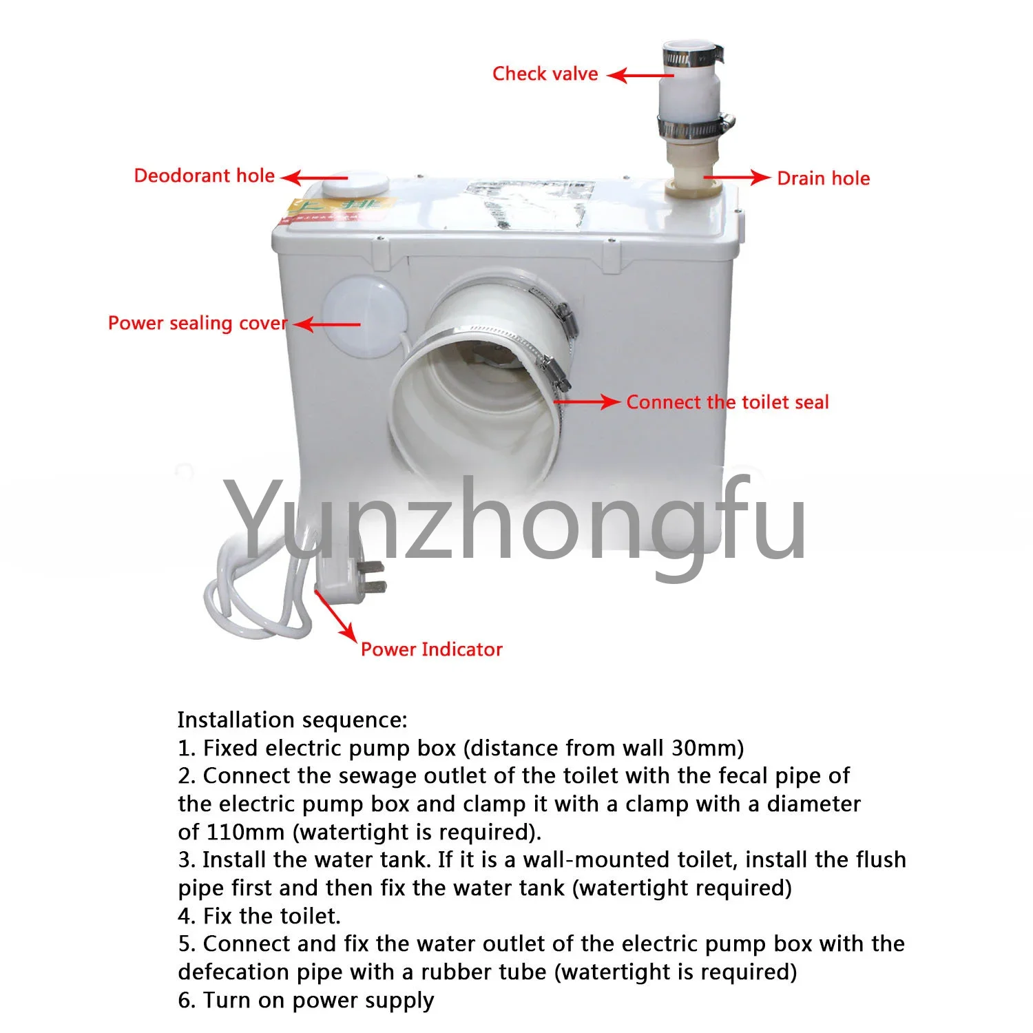 Toilet System High Power Sewage Treatment Machine Crusher Sewage SewageFor Treatment Machine Water Outlet
Toilet System High Power Sewage Treatment Machine Crusher Sewage SewageFor Treatment Machine Water Outlet