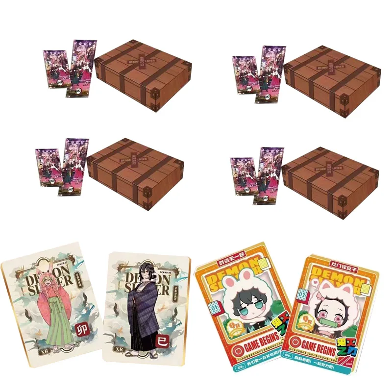 Demon Slayer Collection Card Booster Box Yami Second Bullet Colour Gift Box Table Playing Game Board Cards
Demon Slayer Collection Card Booster Box Yami Second Bullet Colour Gift Box Table Playing Game Board Cards