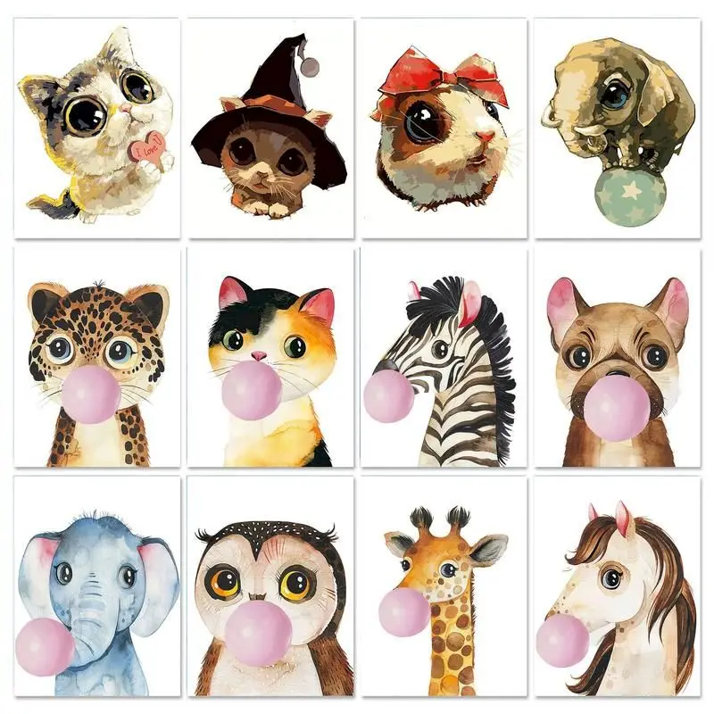 GATYZTORY 60x75cm Paint By Numbers Animal DIY Set Of Acrylic Paint For Painting By Numbers On Canvas Cartoon Bubble Home Decor
GATYZTORY 60x75cm Paint By Numbers Animal DIY Set Of Acrylic Paint For Painting By Numbers On Canvas Cartoon Bubble Home Decor