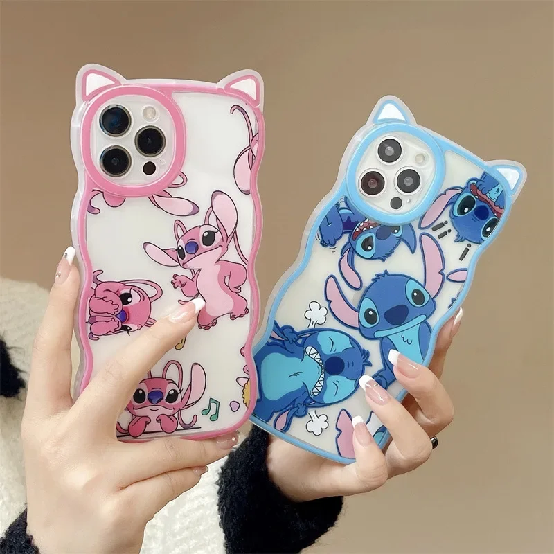 New Disney Lilo&Stitch Cartoon Phone Case for IPhone 14 13 12 11 Xr Xs X Silicone Cute Stitch Angle Couple Phone Case Wholesale
New Disney Lilo&Stitch Cartoon Phone Case for IPhone 14 13 12 11 Xr Xs X Silicone Cute Stitch Angle Couple Phone Case Wholesale