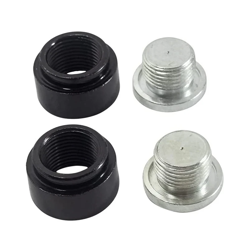 M18-1.5 Stepped Mild Steel Weld Fitting Bung and Plug Kit with Surface Blackening for Exhaust Pipe(2 Pairs)
M18-1.5 Stepped Mild Steel Weld Fitting Bung and Plug Kit with Surface Blackening for Exhaust Pipe(2 Pairs)