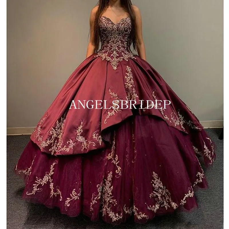 Angelsbridep, цвет Бургунди, раннее 15-летнее платье Quinceanera, атласное платье принцессы, конфета, день рождения
Angelsbridep, цвет Бургунди, раннее 15-летнее платье Quinceanera, атласное платье принцессы, конфета, день рождения