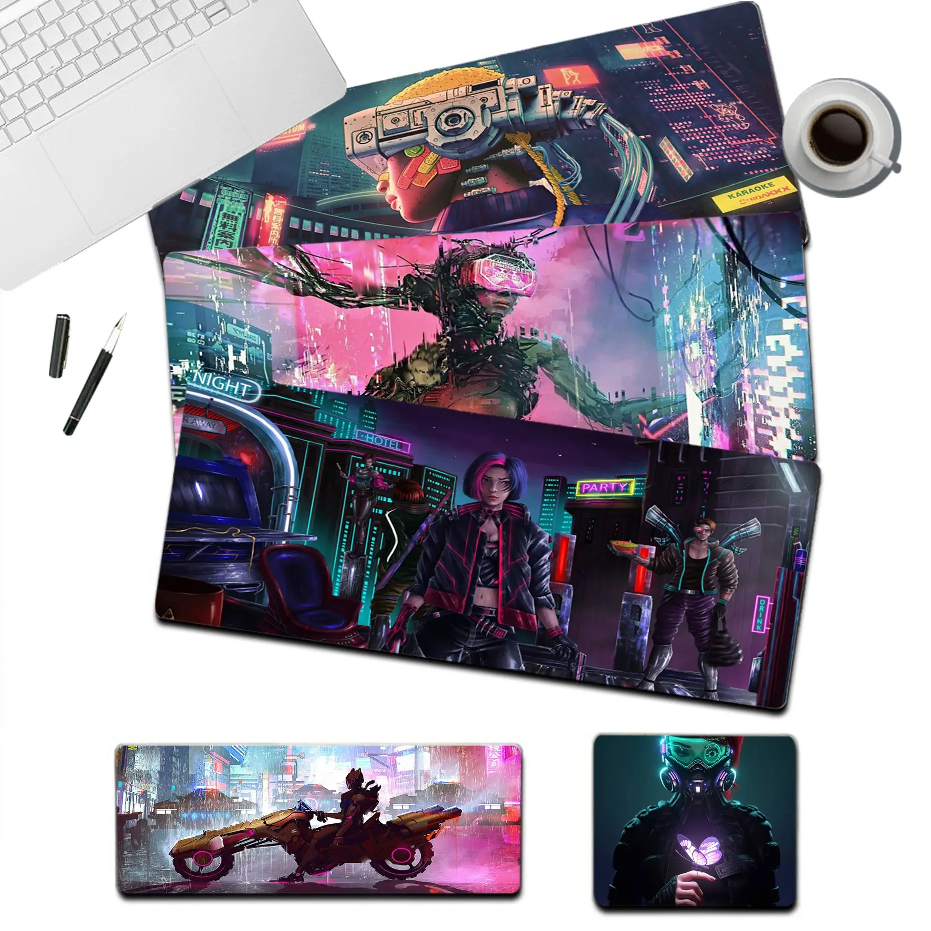Furture C-cyberpunk Mousepad Funny Beautiful Anime Mouse Pad Mat Size For Kawaii Desk Teen Girls For Bedroom
Furture C-cyberpunk Mousepad Funny Beautiful Anime Mouse Pad Mat Size For Kawaii Desk Teen Girls For Bedroom