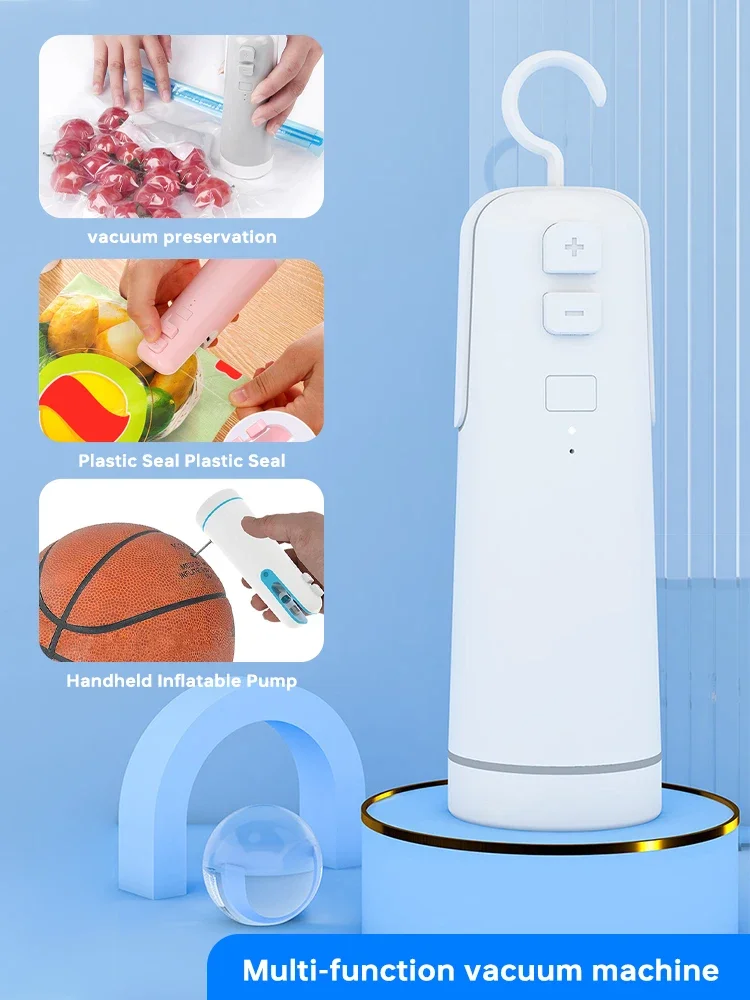 Vacuum Sealer Packaging Machine Household Food Vacuum Sealing Machine Small Plastic Sealing Machine Vacuum Food Sealing Handheld
Vacuum Sealer Packaging Machine Household Food Vacuum Sealing Machine Small Plastic Sealing Machine Vacuum Food Sealing Handheld