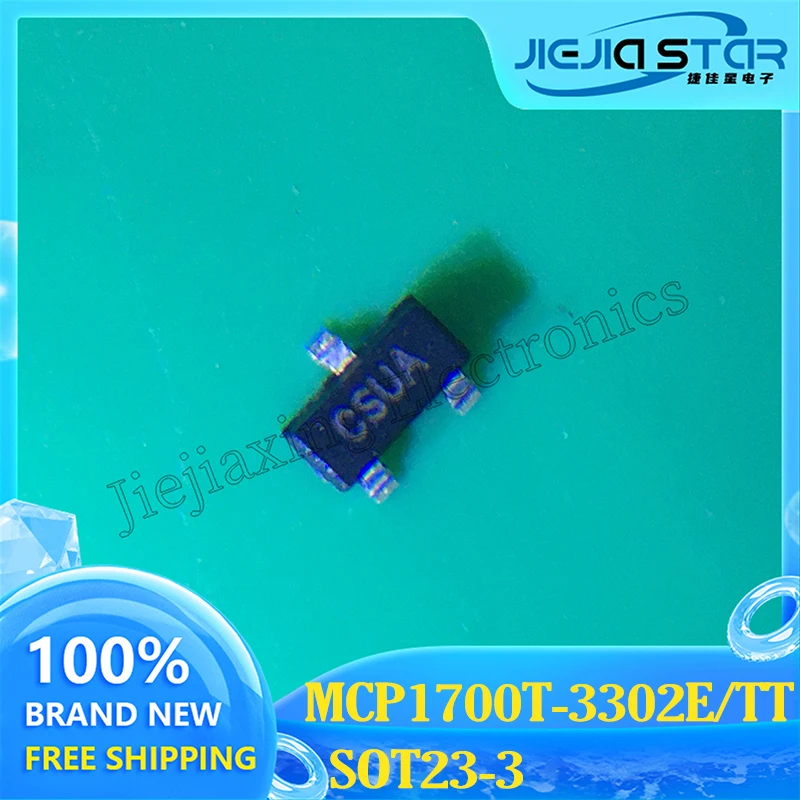 

SMD SOT-23 Linear Regulator IC, MCP1700T-3302E, TT, MCP1700T, CS, SMD, SOT-23, New Electronics, Free Shipping, 5-20Pcs