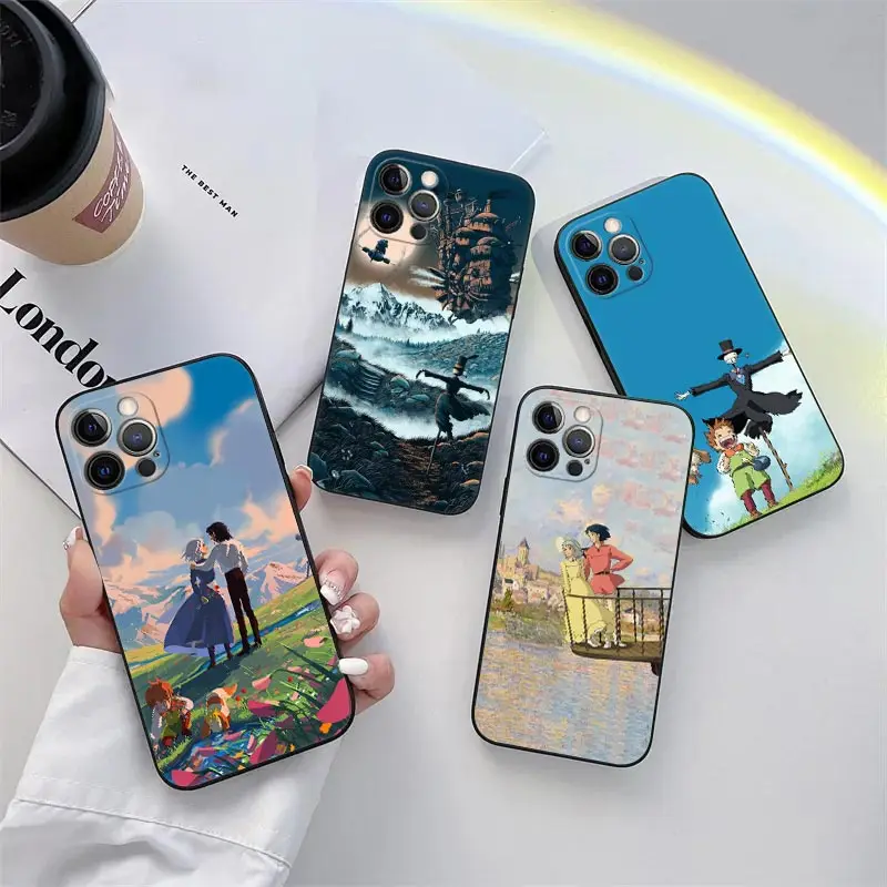 Castle Anime Hayao Miyazaki Studio Phone Case for iPhone 11 15 Pro Max Case Coque 14 Plus 13 Pro 12 11 X XS XR 7 8 SE Soft Cover
Castle Anime Hayao Miyazaki Studio Phone Case for iPhone 11 15 Pro Max Case Coque 14 Plus 13 Pro 12 11 X XS XR 7 8 SE Soft Cover