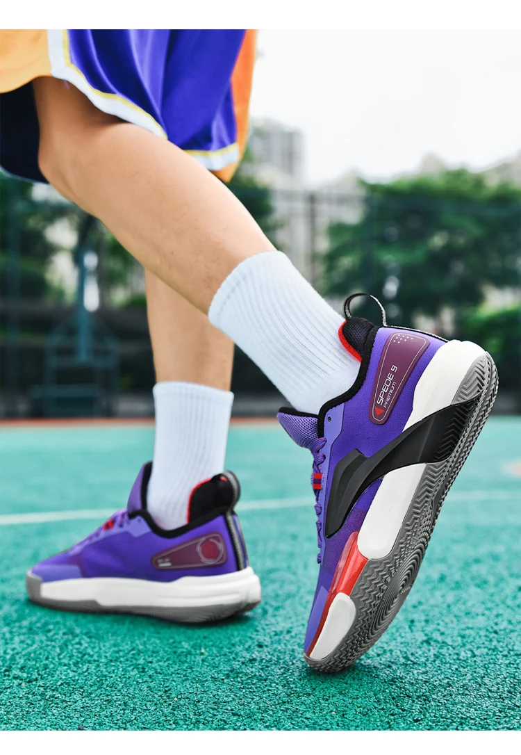 Tênis de basquete casual masculino e feminino, tênis de combate almofadado baixo, com tendência além das fronteiras, tamanho grande, novo, verão Tênis de basquete casual masculino e feminino, tênis de combate almofadado baixo, com tendência além das fronteiras, tamanho grande, novo, verão