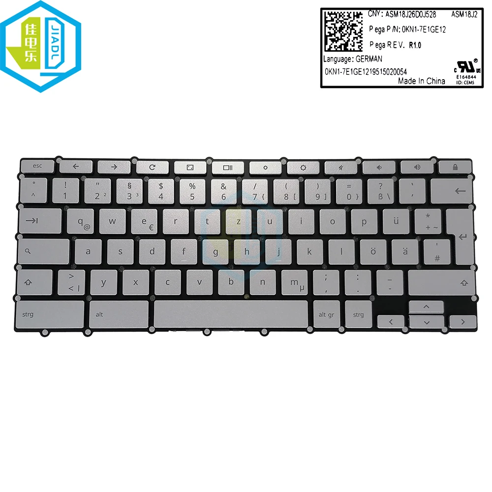 Ноутбук с подсветкой, итальянская немецкая клавиатура для ASUS Chromebook Flip C434 C434T C425TA C434TA-DSM4T C425 C425TA-DH384 0KN1-AA1IT12
Ноутбук с подсветкой, итальянская немецкая клавиатура для ASUS Chromebook Flip C434 C434T C425TA C434TA-DSM4T C425 C425TA-DH384 0KN1-AA1IT12