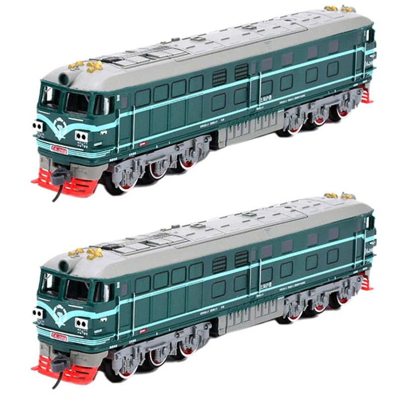 2X Kids Simulation 1:87 Alloy Internal-Combustion Locomotive Model Toy Acousto-Optic Train Toys For Children Gift(C)
2X Kids Simulation 1:87 Alloy Internal-Combustion Locomotive Model Toy Acousto-Optic Train Toys For Children Gift(C)