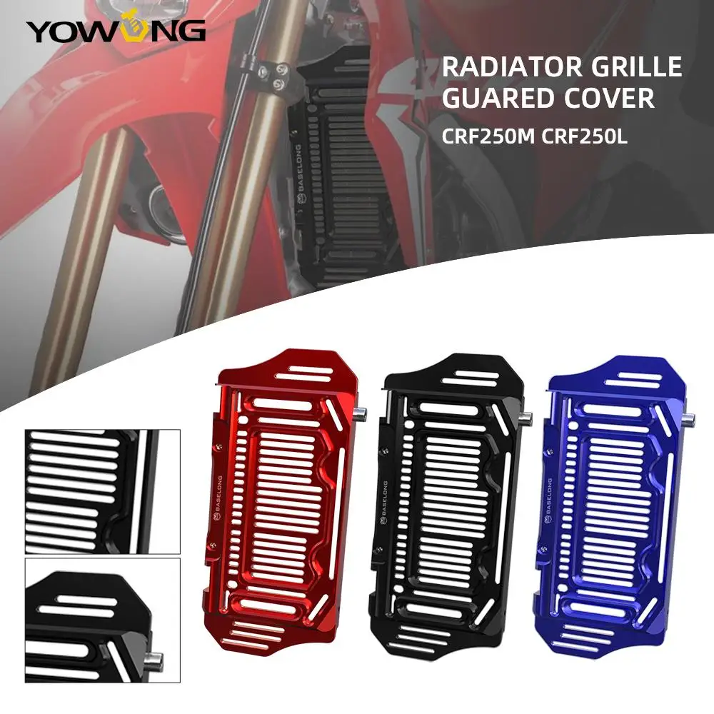 

CRF 250M Motorcycle Accessories Radiator Grille Grill Guard Cover Protector For Honda CRF250L CRF 250L 250 L 2013-2020 CRF250M