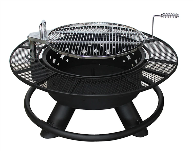 47'' Heavy Duty Charcoal Grill Patio Deep Fire Pit Brazier BBQ Grills SteelBarbecue grill for household firewood Table Chair Out
47'' Heavy Duty Charcoal Grill Patio Deep Fire Pit Brazier BBQ Grills SteelBarbecue grill for household firewood Table Chair Out