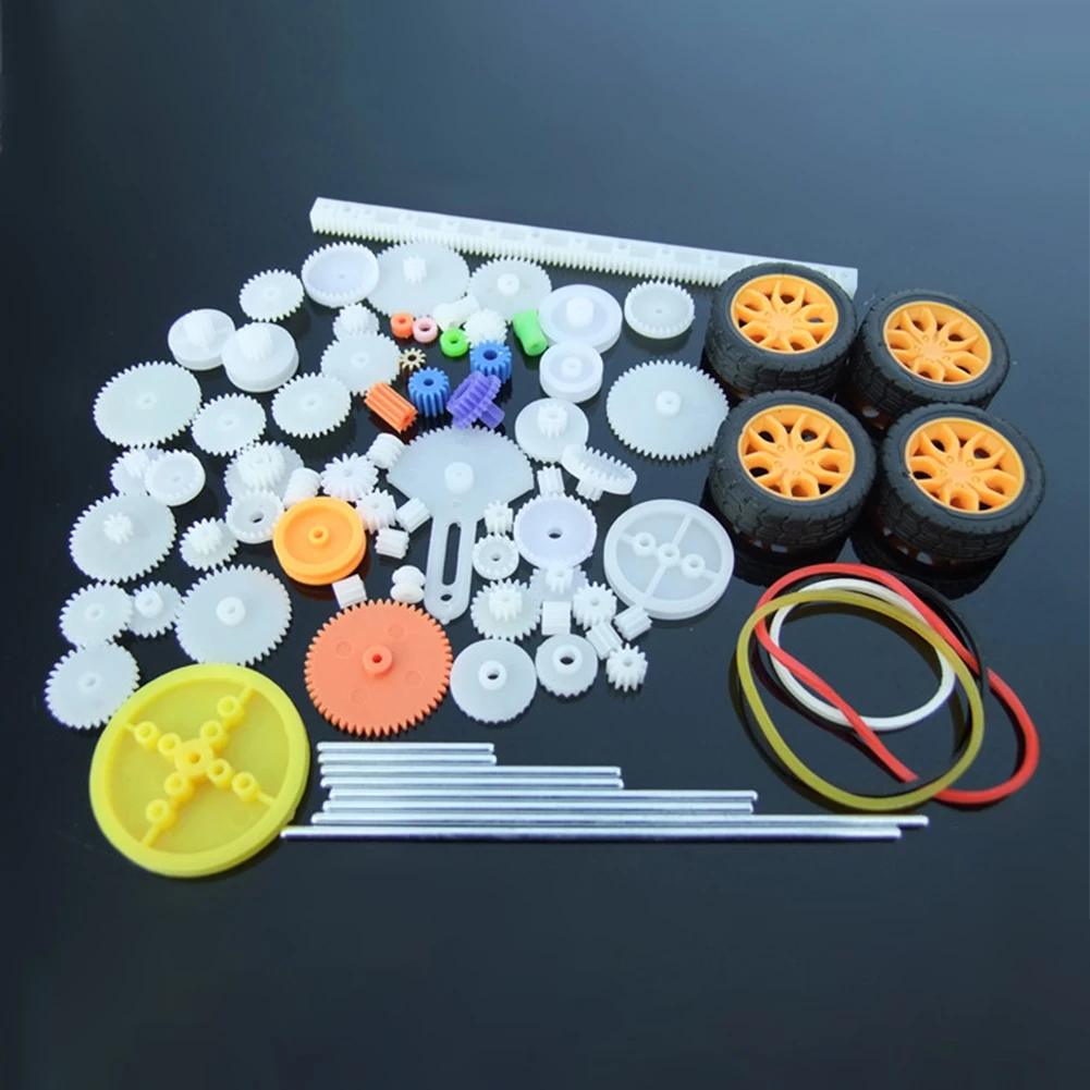 Model Gear Kit Motor Axles Tires Bushings Bevels Racks Wheels For DIY Toy Motor Car Robot Various Gear Axle Belt Bushings
Model Gear Kit Motor Axles Tires Bushings Bevels Racks Wheels For DIY Toy Motor Car Robot Various Gear Axle Belt Bushings