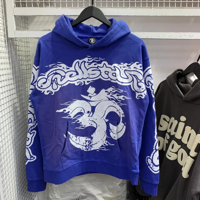 Blue Yoga Hellstar Stars Logo Print Hoodie Pants Hellstar 2023 Autumn Winter Men Women Casual Sweatshirts Pants Suit
Blue Yoga Hellstar Stars Logo Print Hoodie Pants Hellstar 2023 Autumn Winter Men Women Casual Sweatshirts Pants Suit