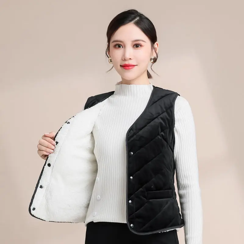 2024 New Woman Jackets Vest Vest Women's Autumn Winter Slim Short Cotton Jacket Vest Down Cotton Solid Color Mujer Hot Tops T53
2024 New Woman Jackets Vest Vest Women's Autumn Winter Slim Short Cotton Jacket Vest Down Cotton Solid Color Mujer Hot Tops T53