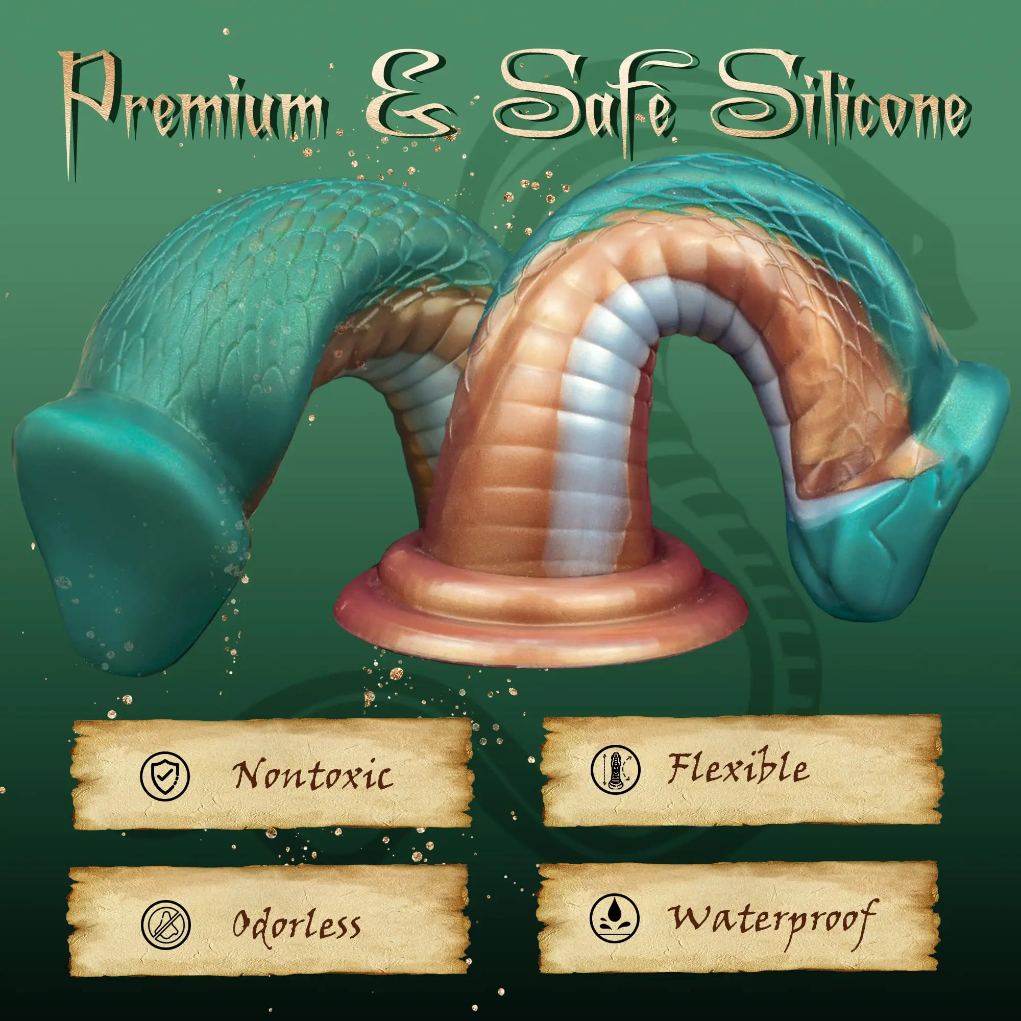 Snake Large Monster Dildo With Strong Suction Cup Silicone Animal Pennis Plug G-spot Prostate Stimulatie Sex Toy For Men Woman Snake Large Monster Dildo With Strong Suction Cup Silicone Animal Pennis Plug G-spot Prostate Stimulatie Sex Toy For Men Woman