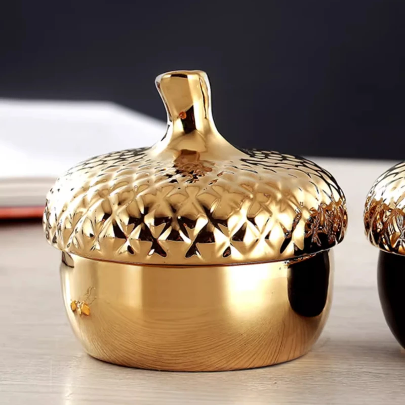 Банка для хранения конфет Pinecone, простой керамический кухонный креативный герметичный контейнер для специй, бытовые модные аксессуары, поднос для хранения
Банка для хранения конфет Pinecone, простой керамический кухонный креативный герметичный контейнер для специй, бытовые модные аксессуары, поднос для хранения