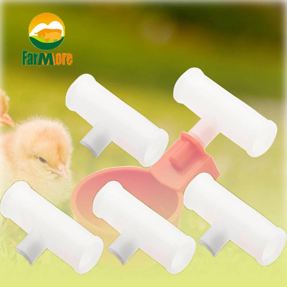 5Pcs Automatic Poultry Chicks Duck Rabbit Watering System Three-way Tube Chick Drink Cup Spare Parts For Chicks Duck
5Pcs Automatic Poultry Chicks Duck Rabbit Watering System Three-way Tube Chick Drink Cup Spare Parts For Chicks Duck
