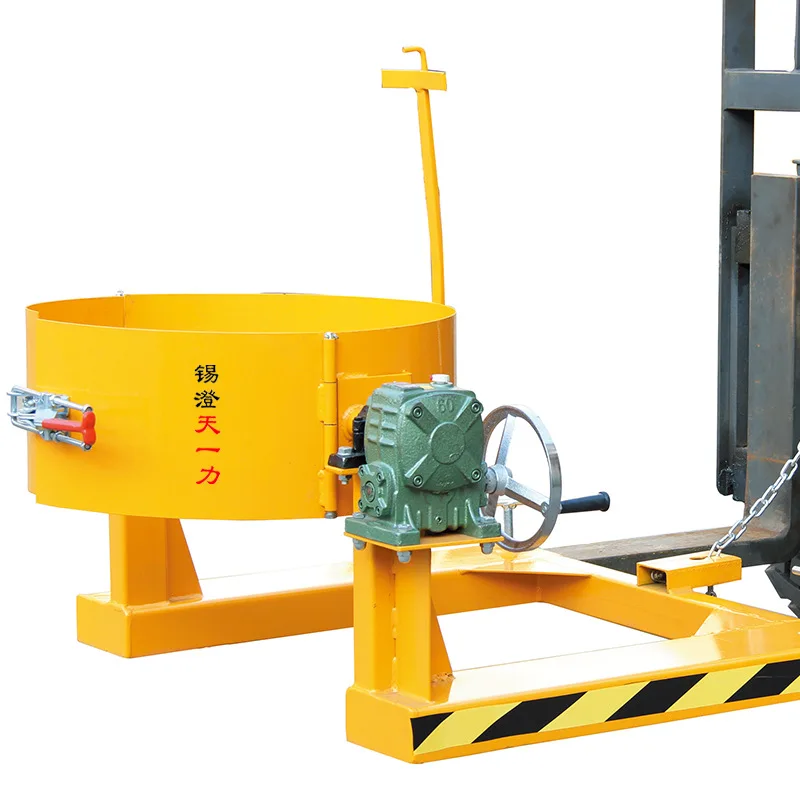 Forklift drum carrier oil drum turning machine Forklift oil drum tilting device
Forklift drum carrier oil drum turning machine Forklift oil drum tilting device