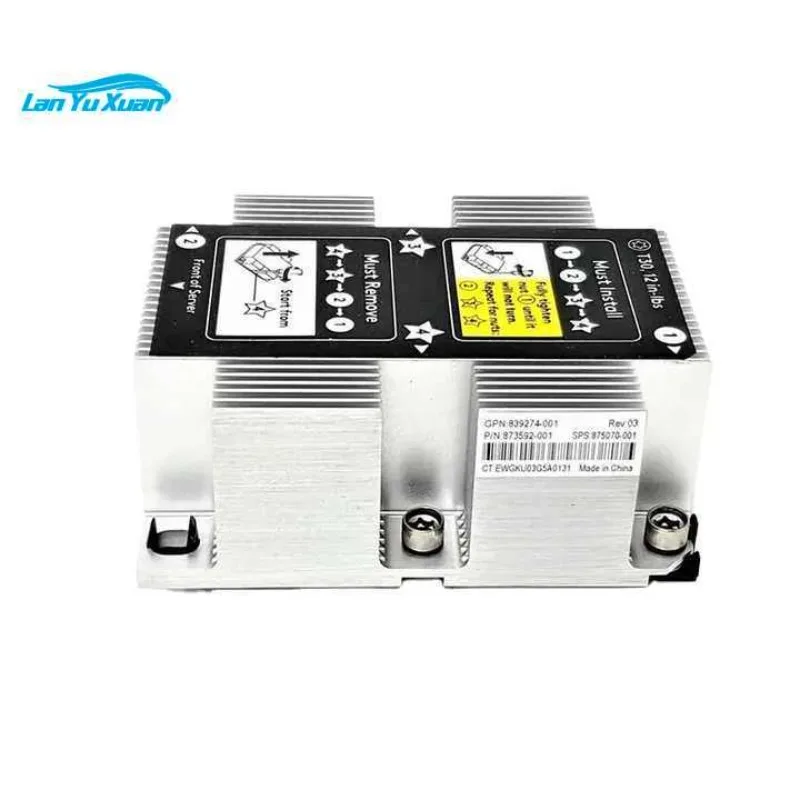 High Peormance new DL380 G10 Gen10 Server Heatsink 839274-001 875070-001 873592-001 Heatsink Cooling Kit
High Peormance new DL380 G10 Gen10 Server Heatsink 839274-001 875070-001 873592-001 Heatsink Cooling Kit