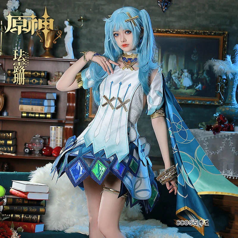 COS-KiKi Anime Genshin Impact Faruzan Game Suit Cosplay Costume Elegant Lovely Dress Uniform Halloween Party Outfit Women S-XXL
COS-KiKi Anime Genshin Impact Faruzan Game Suit Cosplay Costume Elegant Lovely Dress Uniform Halloween Party Outfit Women S-XXL