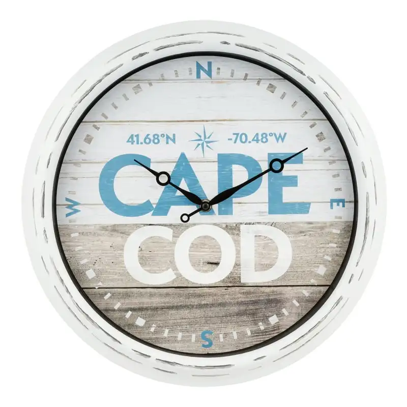 Crosse Clock 15.75 Inch Outdoor/Indoor Quartz Wall Clock - Massachusetts, 404-3840MA
Crosse Clock 15.75 Inch Outdoor/Indoor Quartz Wall Clock - Massachusetts, 404-3840MA