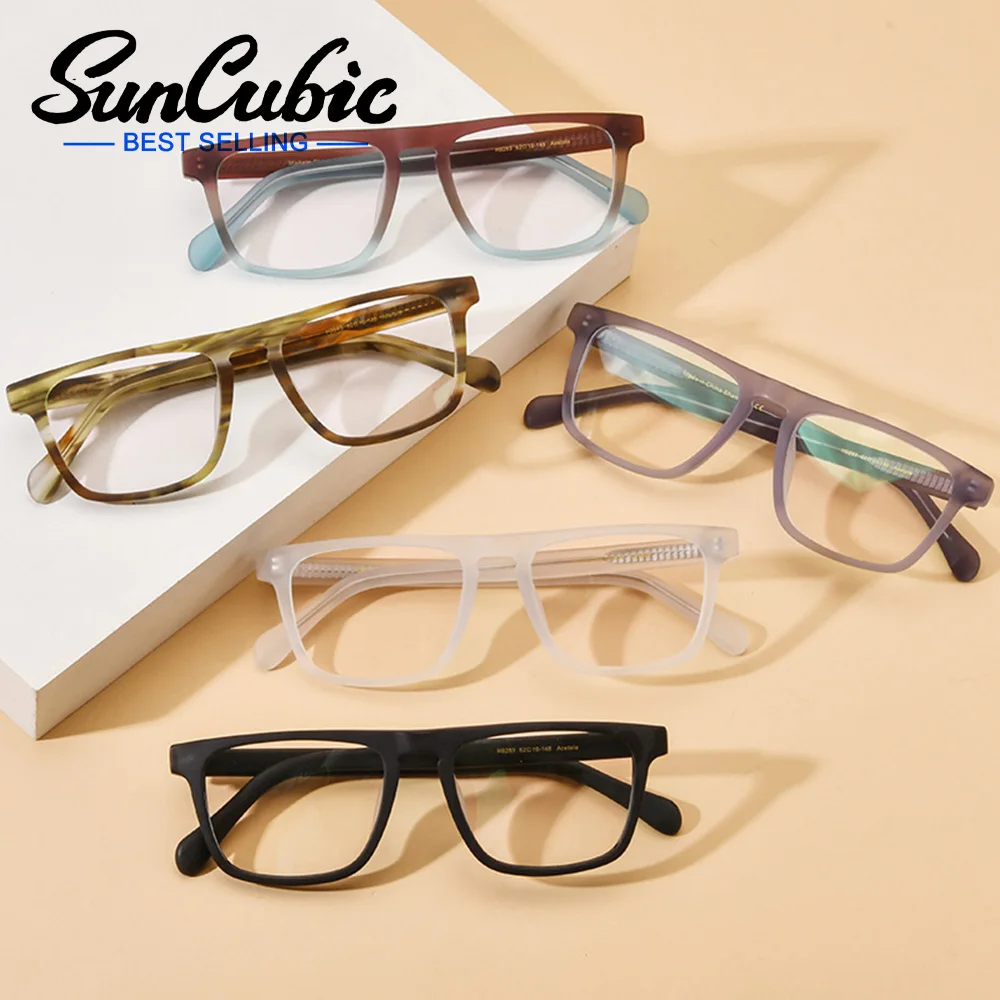 SunCubic Acetate Optical Glasses Frame Men New Retro Square Women Prescription Eyeglasses Spectacles Eyewear JS6656
SunCubic Acetate Optical Glasses Frame Men New Retro Square Women Prescription Eyeglasses Spectacles Eyewear JS6656