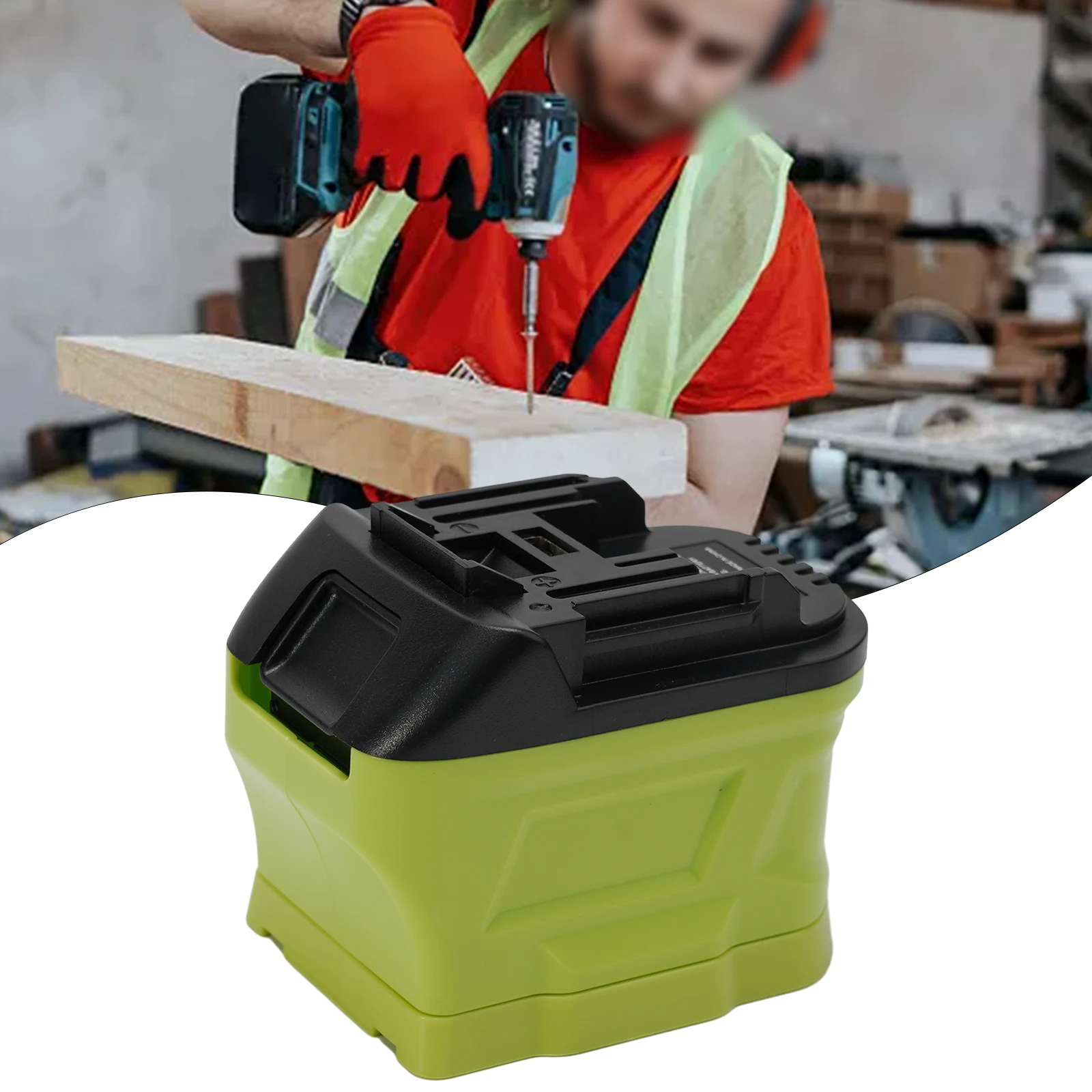 Надежный 1 шт. адаптер для аккумулятора Ryobi 18 в Liion, совместимый с Mta 18 в беспроводными инструментами, повышает производительность ваших инструментов
Надежный 1 шт. адаптер для аккумулятора Ryobi 18 в Liion, совместимый с Mta 18 в беспроводными инструментами, повышает производительность ваших инструментов