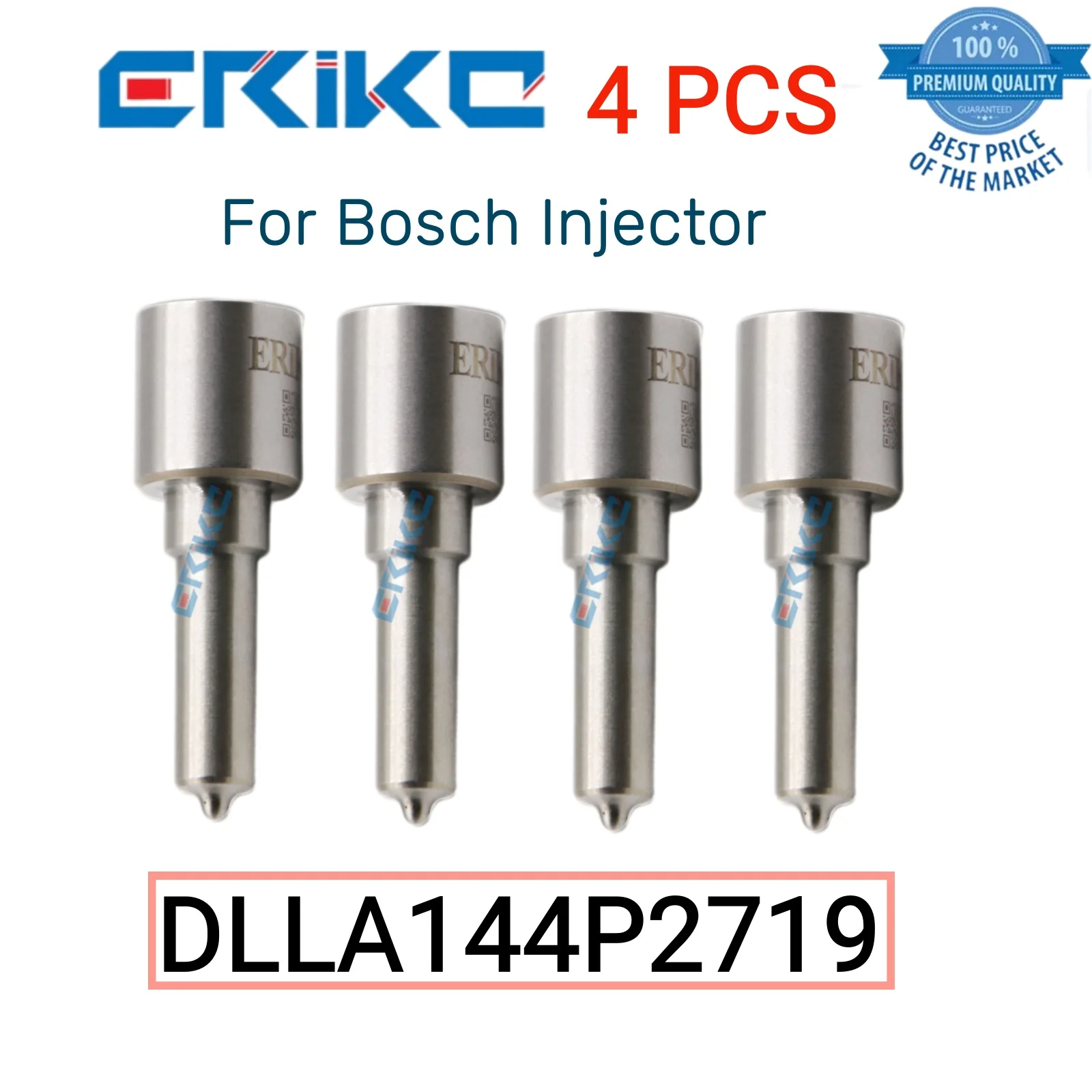 

4 PCS DLLA144P2719 Original Common Rail Nozzle DLLA 144 P 2719 Industry Spray Nozzle DLLA 144P2719 for Bosch Injector