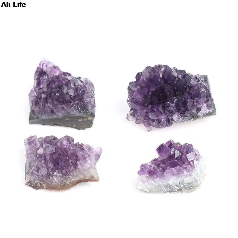 1pcs 30-50g Natural Amethyst Crystal Decoration Ornament Purple Pink Feng Shui Stone Quartz Drusy Geode Cluster Healing Stone
1pcs 30-50g Natural Amethyst Crystal Decoration Ornament Purple Pink Feng Shui Stone Quartz Drusy Geode Cluster Healing Stone