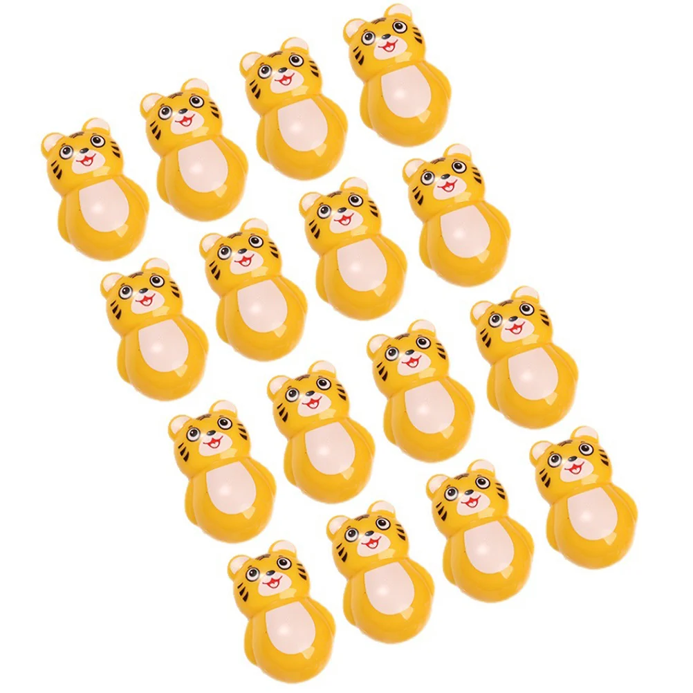 16 Pcs Tumbler Little Tiger Children Toys New Year Ornaments Small Kid Safe Wobbling Desktop Decoration Plastic 
16 Pcs Tumbler Little Tiger Children Toys New Year Ornaments Small Kid Safe Wobbling Desktop Decoration Plastic