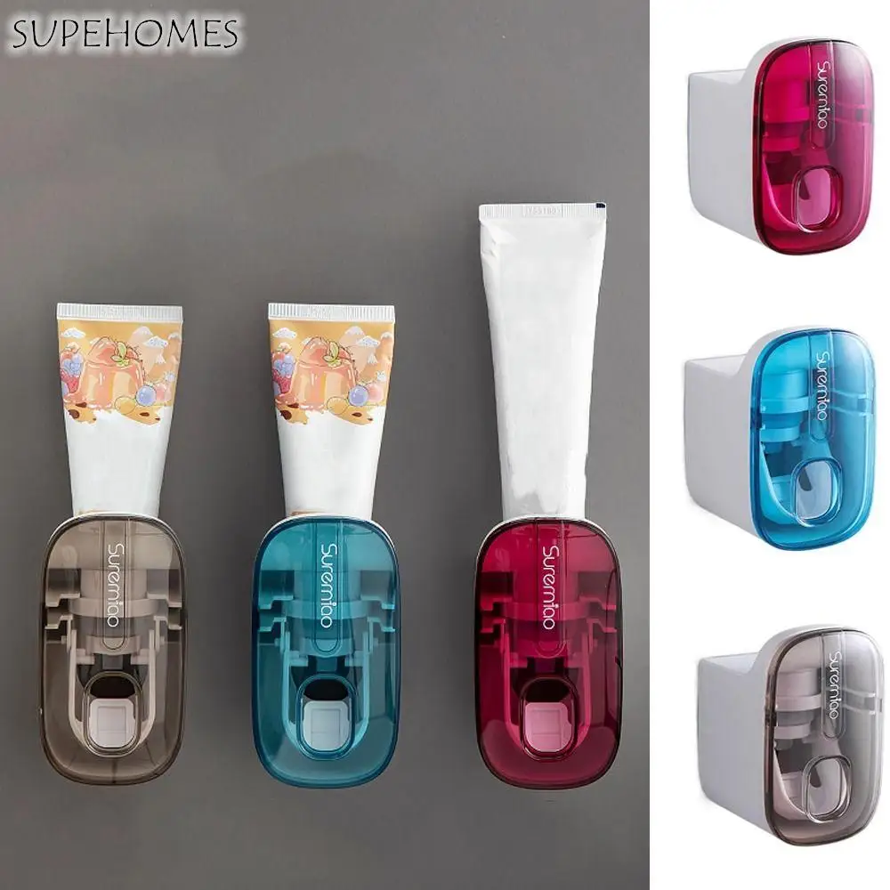 Automatic Toothpaste Squeezer Transparent Wall Mounted Toothbrush Holder Waterproof No Hole Toothpaste Dispenser Bathroom
Automatic Toothpaste Squeezer Transparent Wall Mounted Toothbrush Holder Waterproof No Hole Toothpaste Dispenser Bathroom