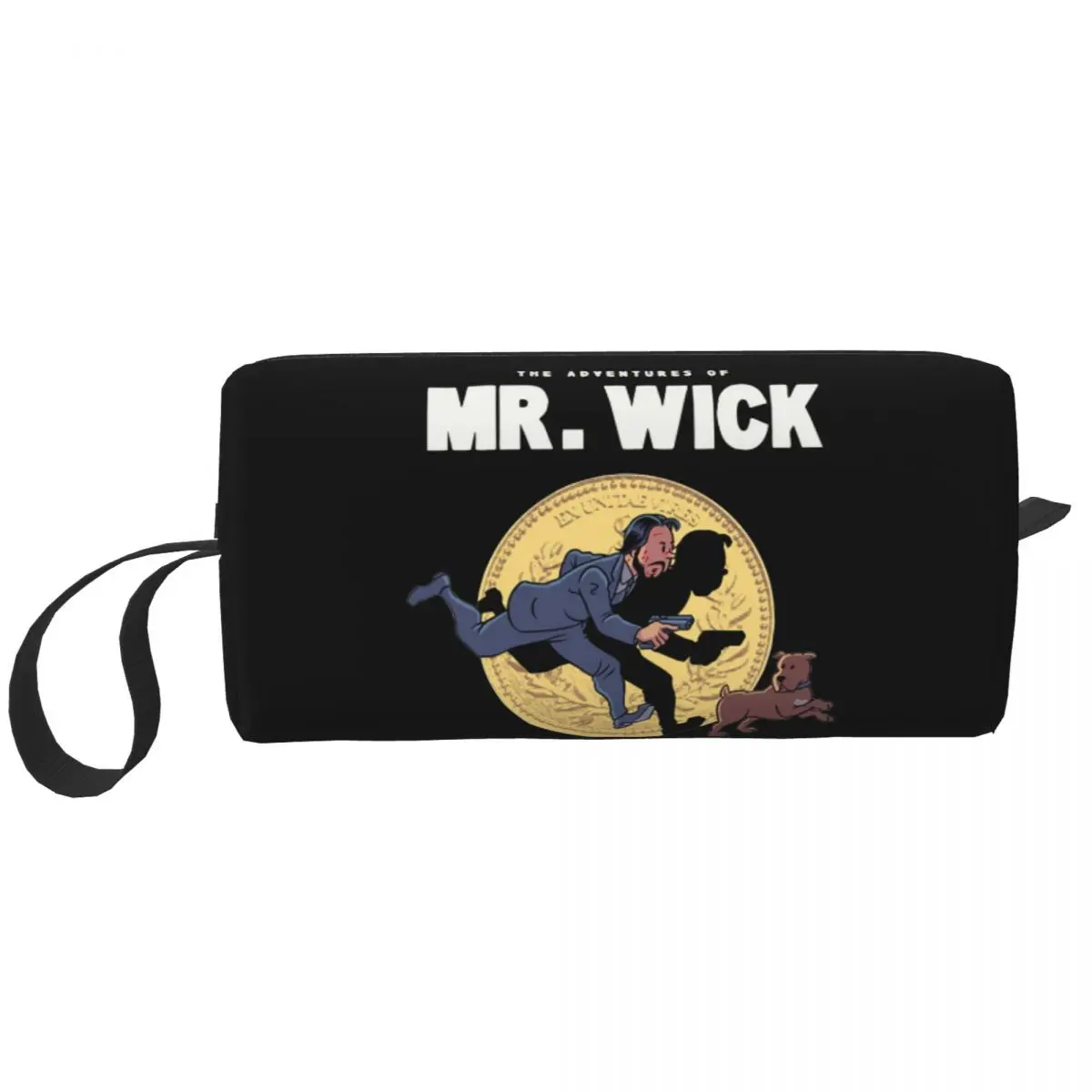 The Adventures Of Mr Wick Makeup Bag Pouch Movie John Wick Cosmetic Bag Travel Toiletry Bag Organizer Storage Bag Large Capacity
The Adventures Of Mr Wick Makeup Bag Pouch Movie John Wick Cosmetic Bag Travel Toiletry Bag Organizer Storage Bag Large Capacity