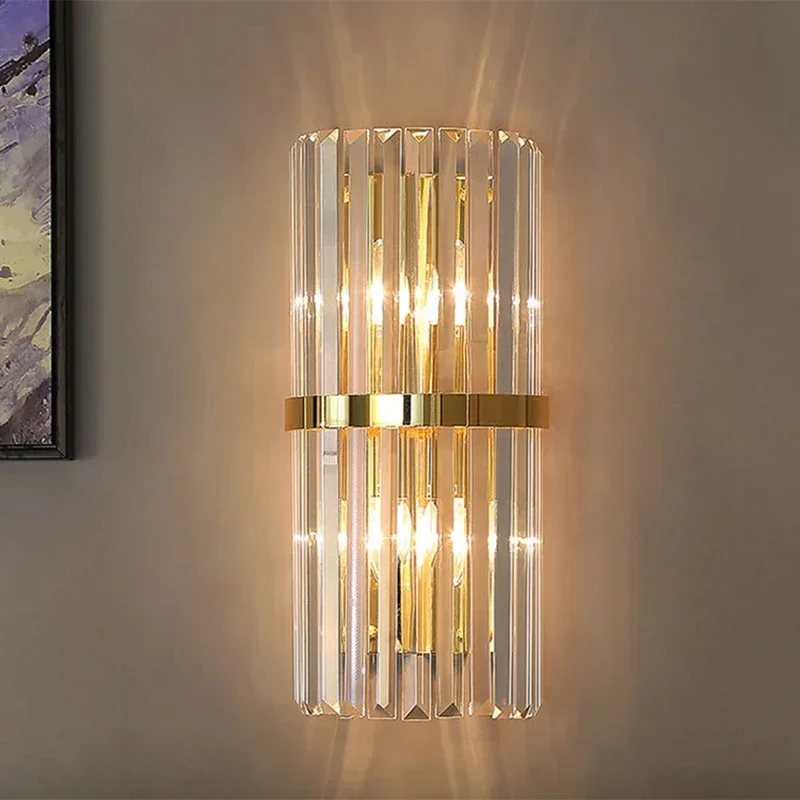 Home Decor for Living Room Bedroom Bedside Light Luxury LED Wall Lamp Crystal Wall Light Modern Nordic Sconces Indoor Lighting
Home Decor for Living Room Bedroom Bedside Light Luxury LED Wall Lamp Crystal Wall Light Modern Nordic Sconces Indoor Lighting