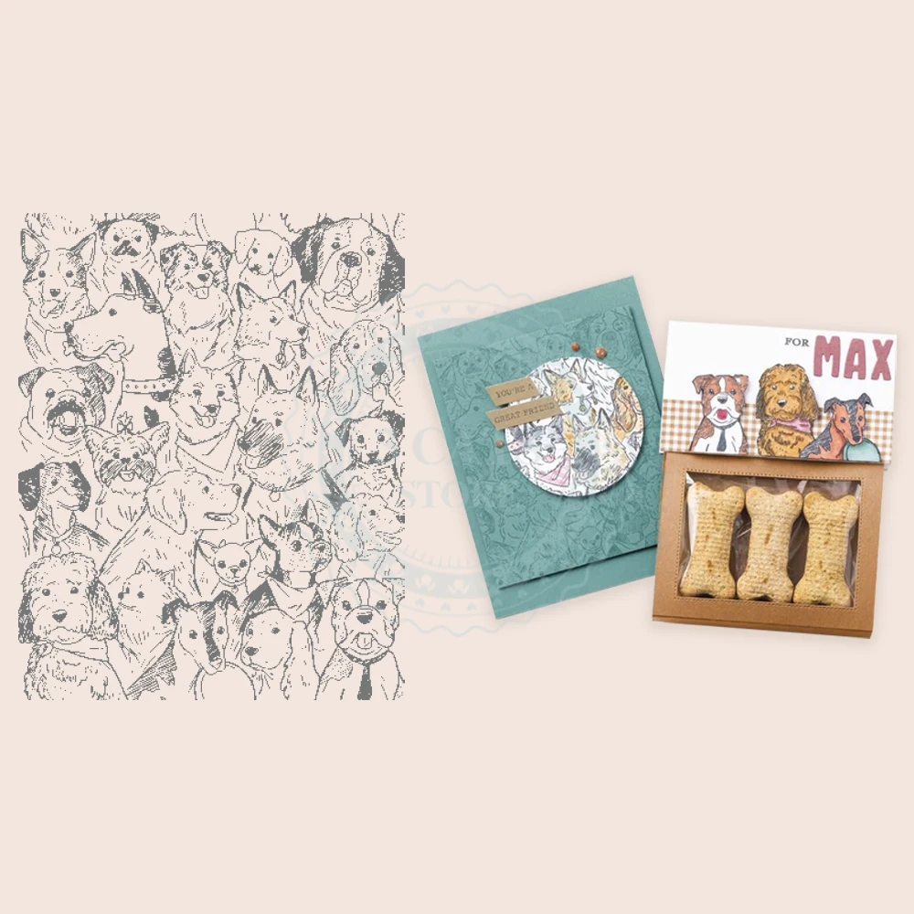 MP873Cute Dog Party Clear Stamps Cutting Dies DIY Scrapbooking Silicone Stamps Metal Dies For Card Album Craft Decor
MP873Cute Dog Party Clear Stamps Cutting Dies DIY Scrapbooking Silicone Stamps Metal Dies For Card Album Craft Decor