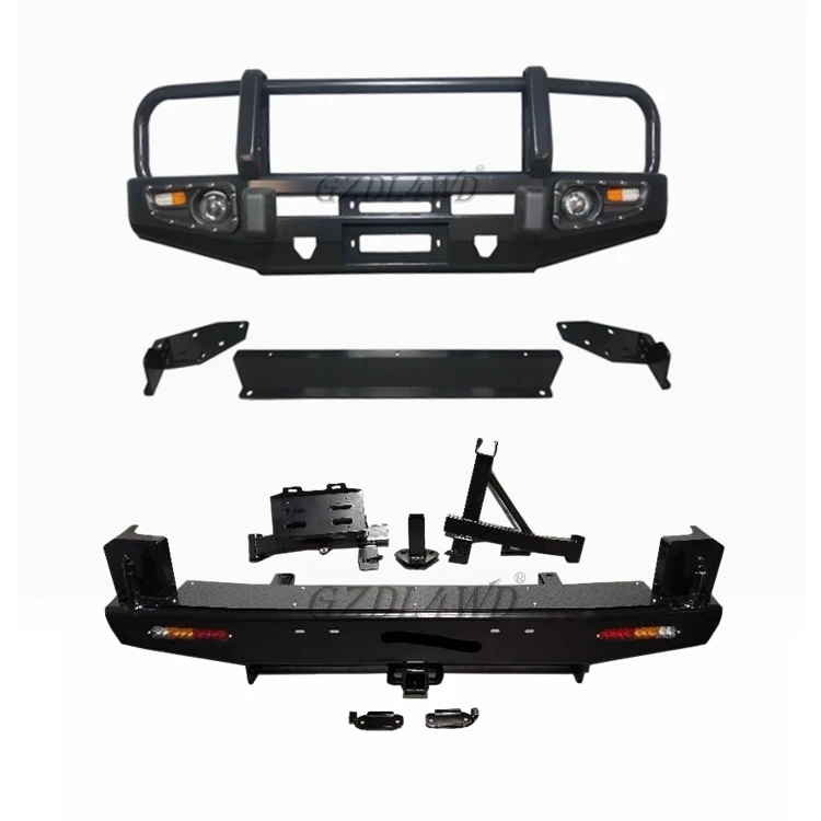 

Car accessories Body Kit Bull Bar Bumper For Land cruiser Prado 90 series LC90 1996-2003 Front Rear Bumper Kits