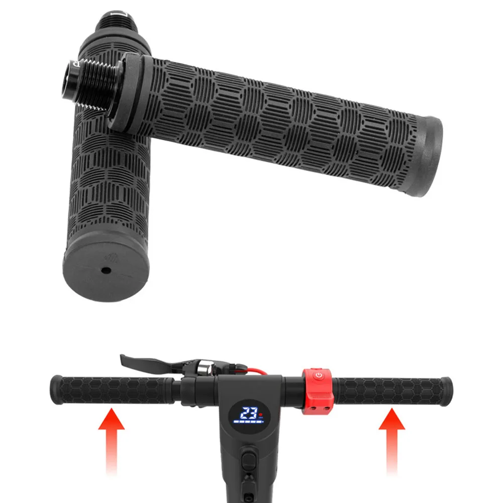 1pair Scooter Handlebar Grips Electric Scooter Handle Cover For HX X7 X8 X9 Electric Scooter Aluminium Alloy +Rubber Grips
1pair Scooter Handlebar Grips Electric Scooter Handle Cover For HX X7 X8 X9 Electric Scooter Aluminium Alloy +Rubber Grips
