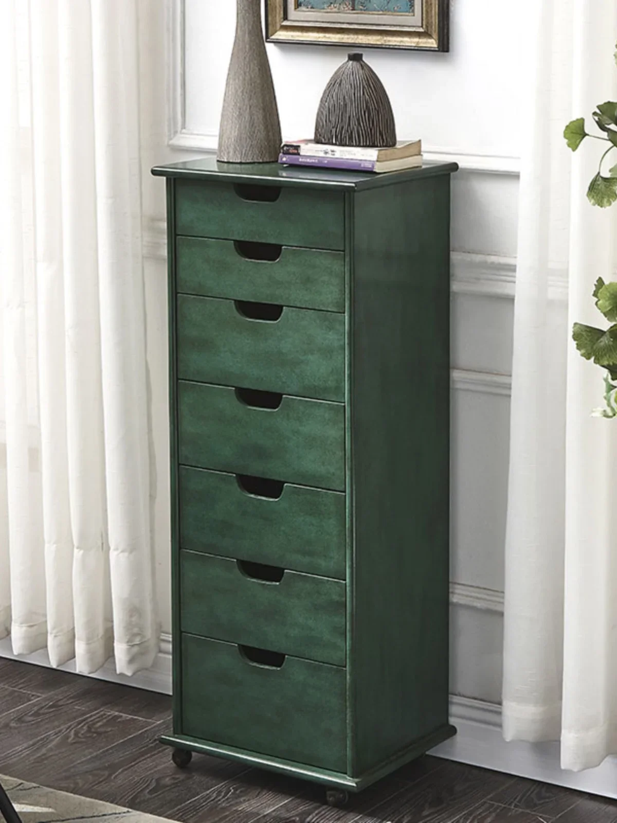 Семикомод из массива дерева в американском стиле, простой шкафчик для хранения в европейском стиле для спальни, гостиной, с несколькими ящиками
Семикомод из массива дерева в американском стиле, простой шкафчик для хранения в европейском стиле для спальни, гостиной, с несколькими ящиками