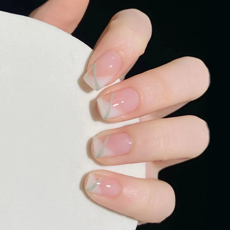 Short False nails Milk White Triangle French Fake Nail Tips Full Cover Acrylic For Girls Fingernails
Short False nails Milk White Triangle French Fake Nail Tips Full Cover Acrylic For Girls Fingernails