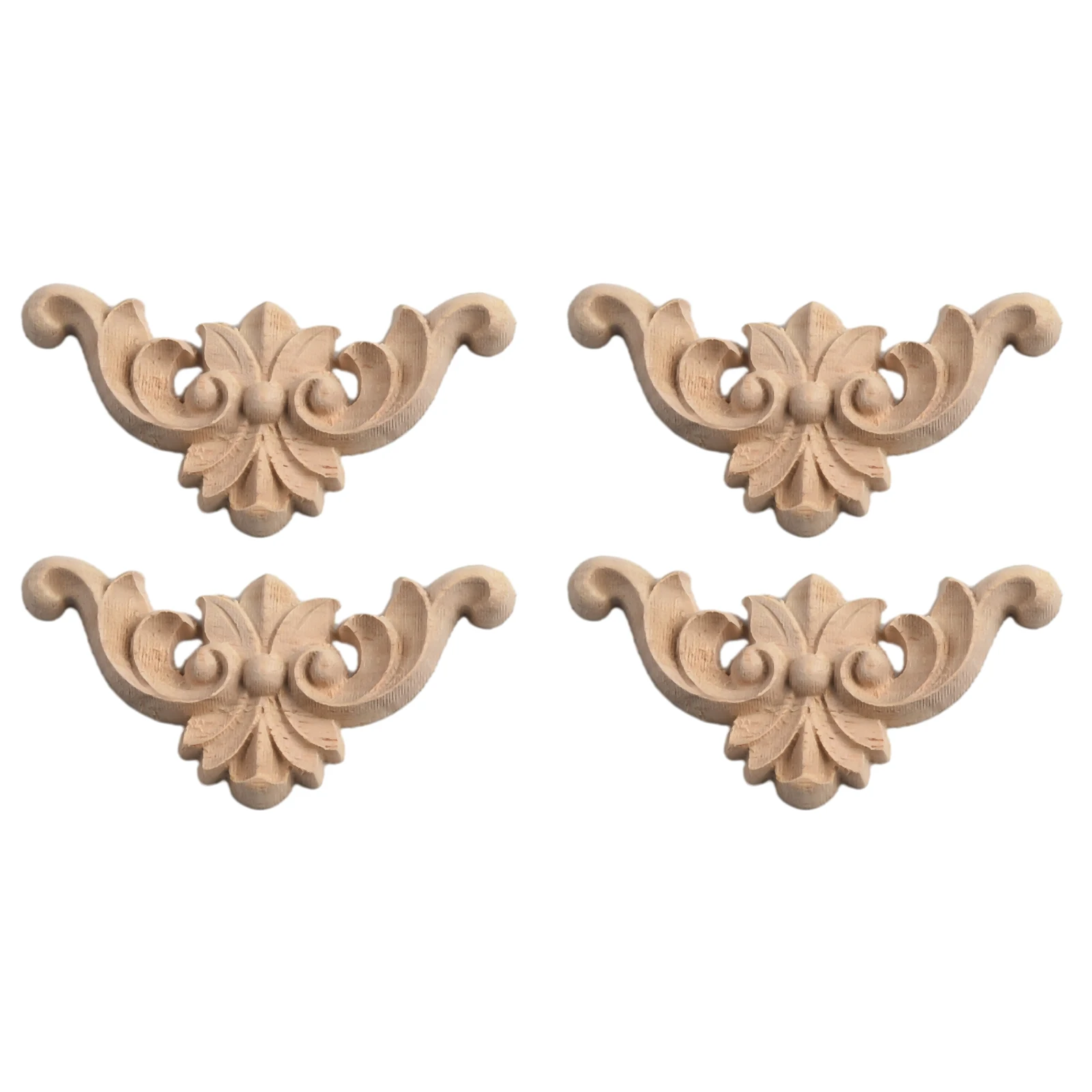 Beautiful Wood Applique Carve Decal Single Side Wood Carved Onlay Replacement Unpainted Accessories Beige Corner
Beautiful Wood Applique Carve Decal Single Side Wood Carved Onlay Replacement Unpainted Accessories Beige Corner