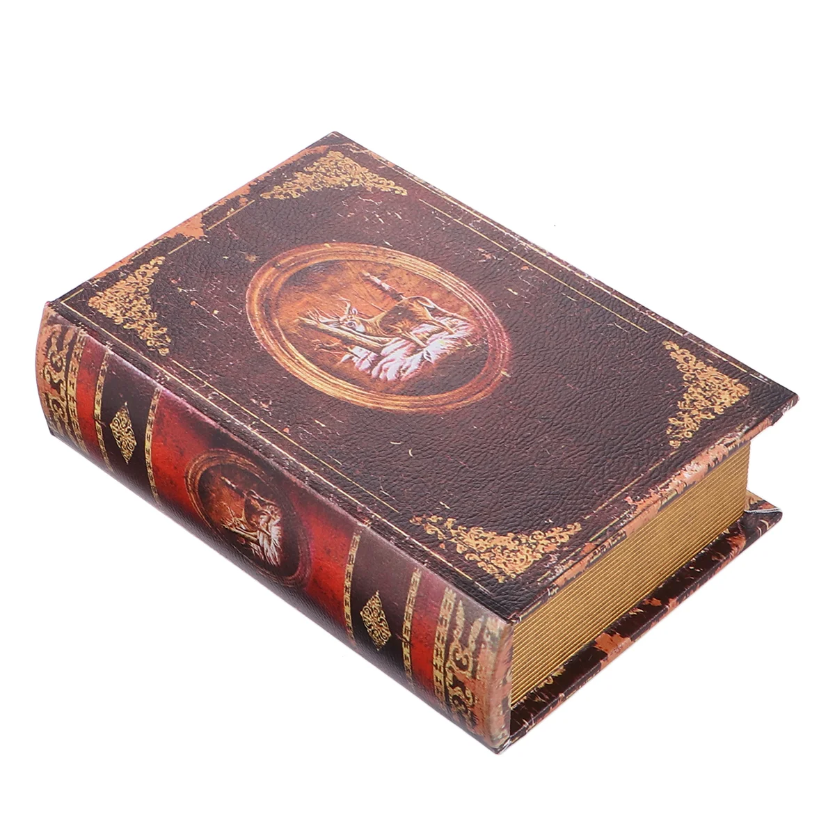 Decorative Book Box Book False Book with Secret Compartment Box for Storage for Wedding Memories Jewelry ( The Deer Totem Size
Decorative Book Box Book False Book with Secret Compartment Box for Storage for Wedding Memories Jewelry ( The Deer Totem Size