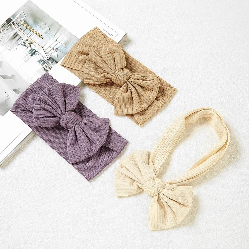 3Pcs/Lot Baby Nylon Headband Soft Stretch Knitted Bow Hair Bands Elastic Bows Headwear Newborn Turban Girls Hair Accessories
3Pcs/Lot Baby Nylon Headband Soft Stretch Knitted Bow Hair Bands Elastic Bows Headwear Newborn Turban Girls Hair Accessories