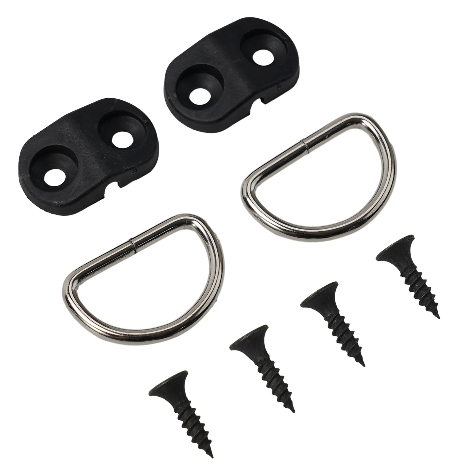 2pcs Rear Trunk Boot Floor Cargo Net Tie Down Hook Ring Loop Hanging Fixings Clips With 4 Screws Car Accessories
2pcs Rear Trunk Boot Floor Cargo Net Tie Down Hook Ring Loop Hanging Fixings Clips With 4 Screws Car Accessories