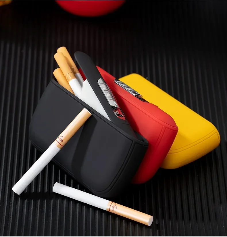 2025 New Portable Two-in-one Multifunctional USB Cigarette Lighter Cigarette Case Rechargeable Lighter 10 Thick Cigarette Cases 2025 New Portable Two-in-one Multifunctional USB Cigarette Lighter Cigarette Case Rechargeable Lighter 10 Thick Cigarette Cases