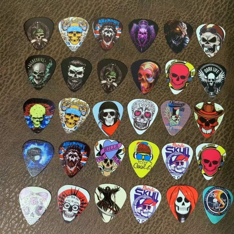 10pcs Bass Guitar Picks Pick Skull Plucked String Instrument Accessories Guitar Paddle/Acoustic Guitarra/ukulele Parts Picks
10pcs Bass Guitar Picks Pick Skull Plucked String Instrument Accessories Guitar Paddle/Acoustic Guitarra/ukulele Parts Picks