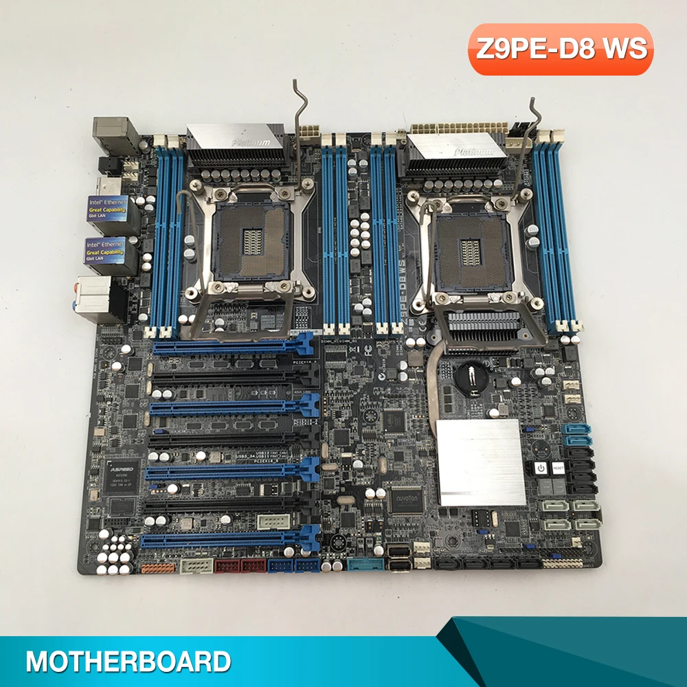 Z9PE-D8 WS для материнской платы Asus Server 14 * SATA 7 * PCI-Ee E5-2696 2680 V2 полностью протестирован
Z9PE-D8 WS для материнской платы Asus Server 14 * SATA 7 * PCI-Ee E5-2696 2680 V2 полностью протестирован